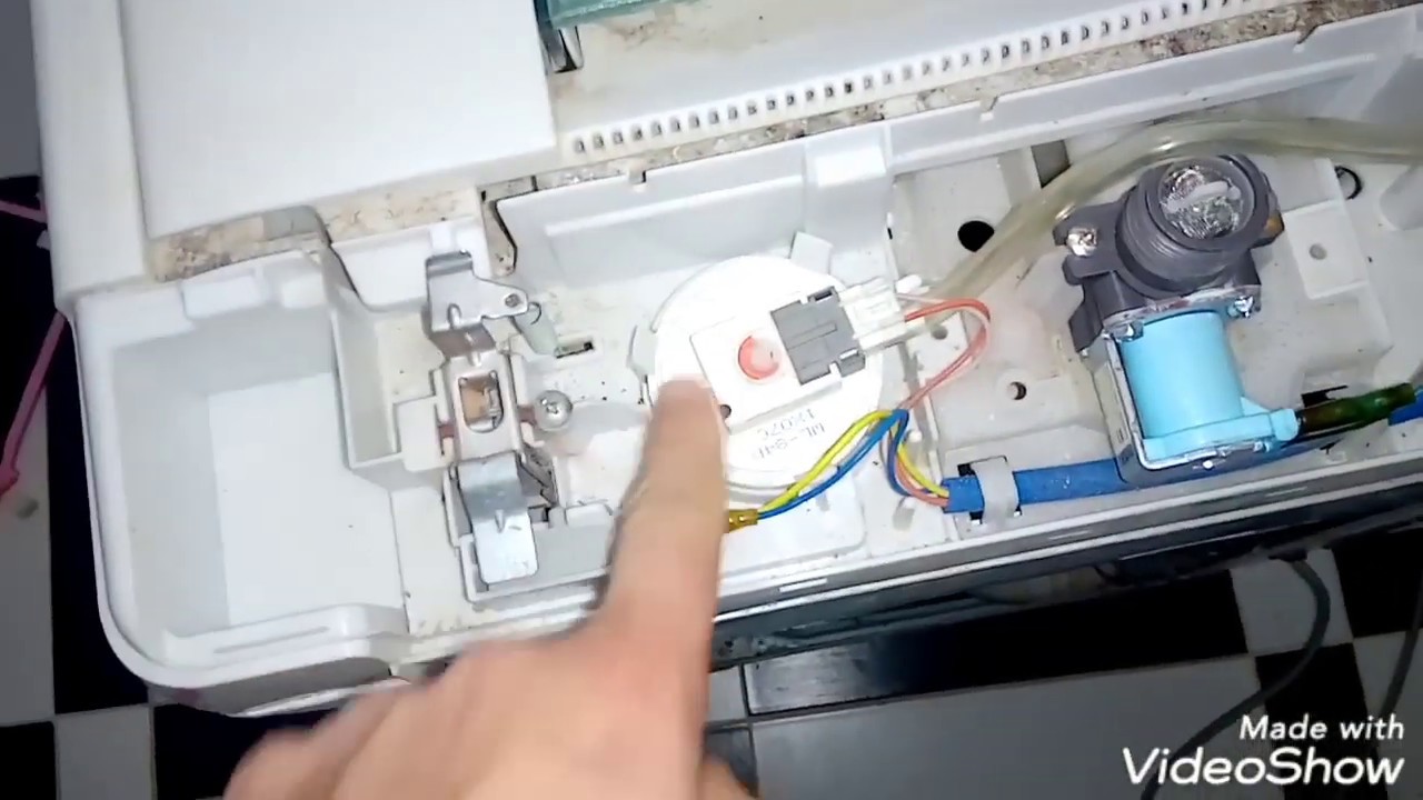 إصلاح عدم عصر الملابس في غسالات 